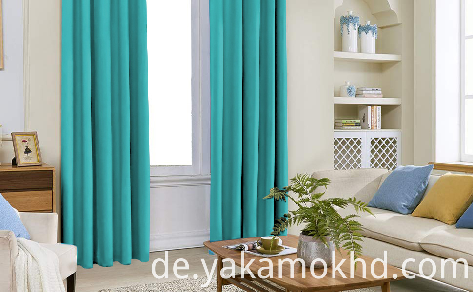 Blaugrüne Vorhänge für Schlafzimmer Teal Curtains for Bedroom